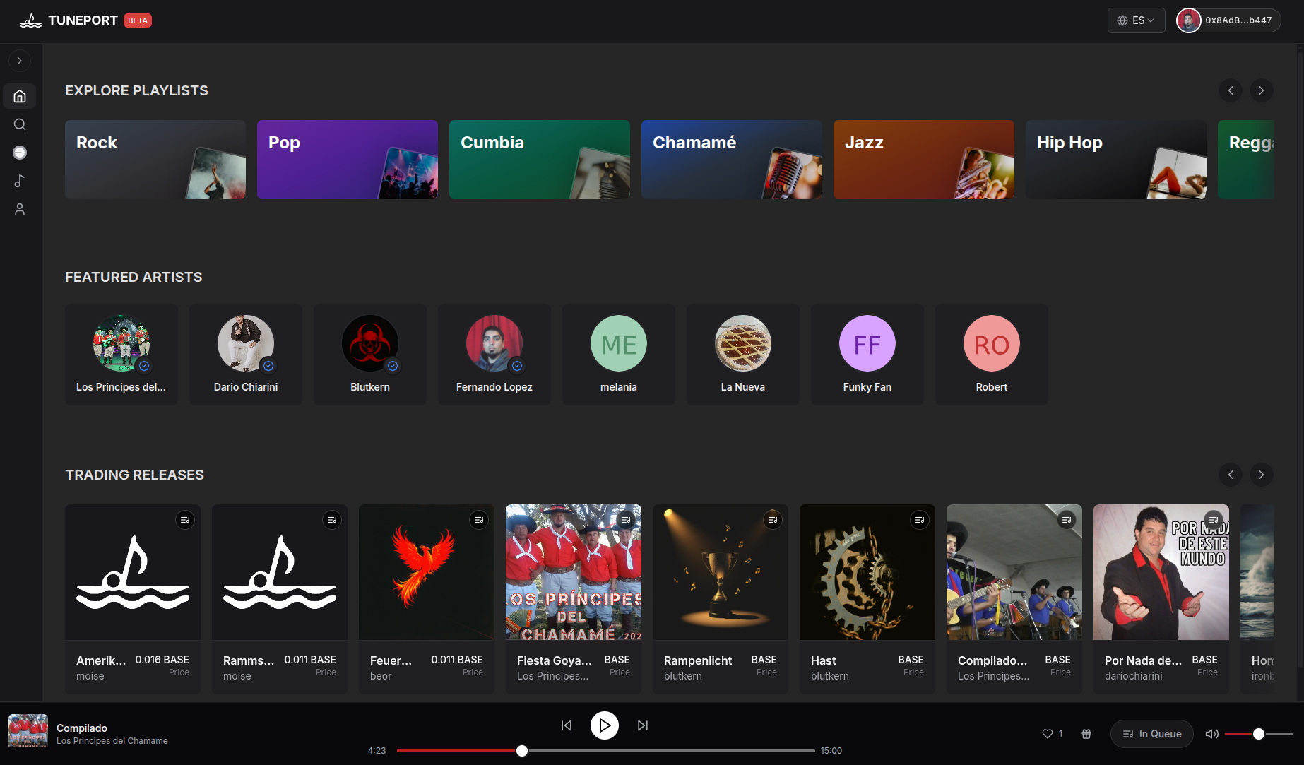 For you | Tuneport - Farcaster Mini Apps